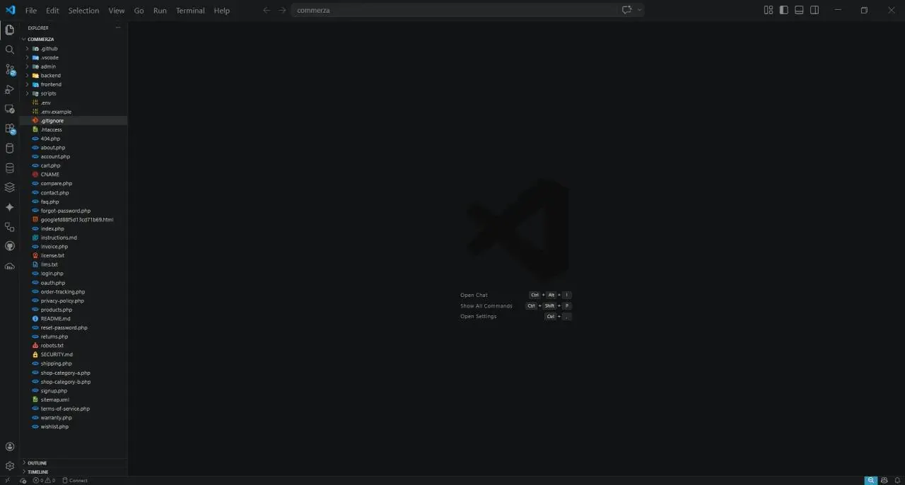 Project structure — 339 tracked files, modular by design