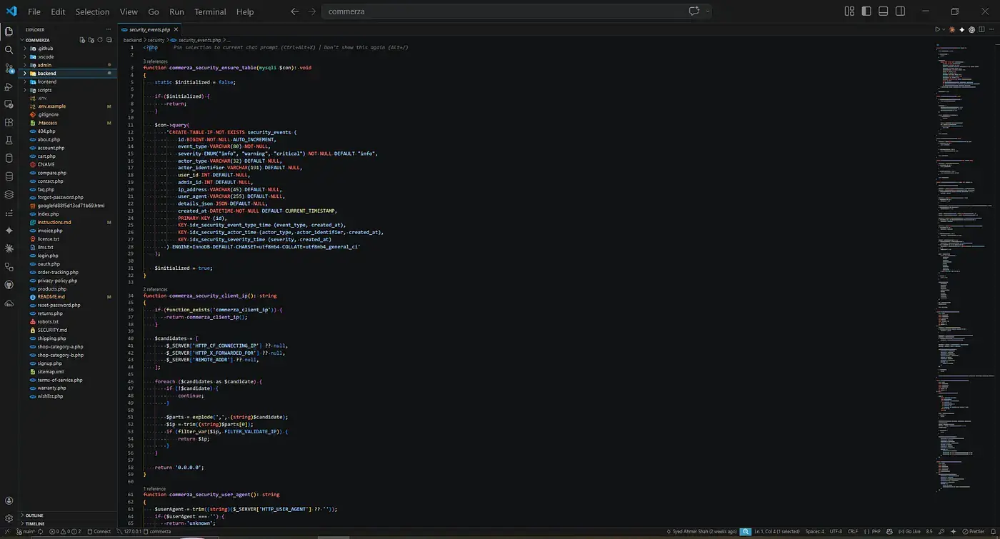 Security as a baseline: Implementing transactional row-locking and prepared statements to eliminate race conditions.