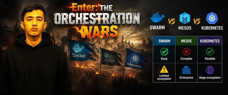 A side-by-side comparison of major container orchestration platforms and their strengths.
