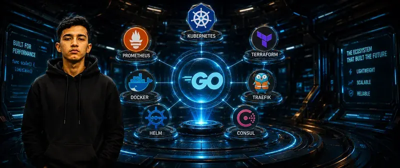 Popular cloud-native technologies built around Go and its ecosystem.